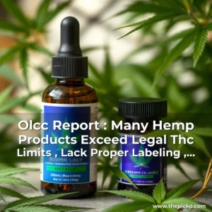 Artistic representation for Olcc Report : Many Hemp Products Exceed Legal Thc Limits , Lack Proper Labeling , Are Sold Without Legal Age Checks And Are Marketed As Medical Products, Despite No Medical Evidence.