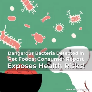 Artistic representation for Dangerous Bacteria Detected In Pet Foods: Consumer Report Exposes Health Risks!