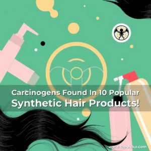 Artistic representation for Carcinogens Found In 10 Popular Synthetic Hair Products!