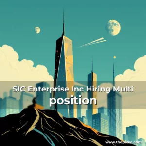 Artistic representation for SIC Enterprise Inc Hiring Multi position