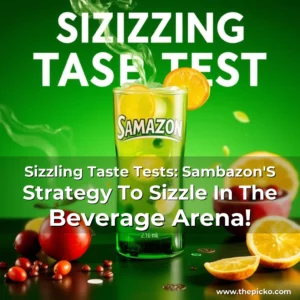 Artistic representation for Sizzling Taste Tests: Sambazon'S Strategy To Sizzle In The Beverage Arena!