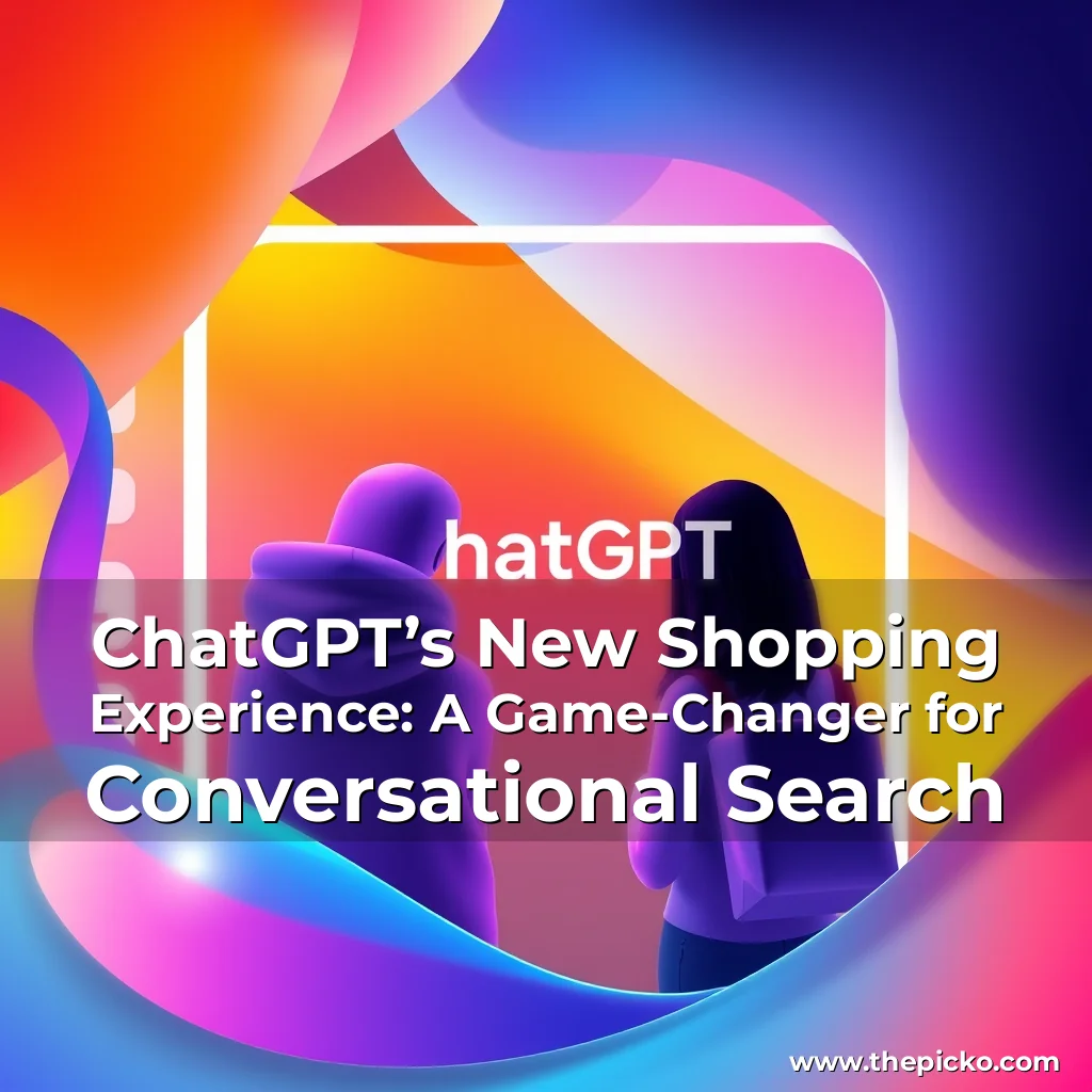 Artistic representation for ChatGPT’s New Shopping Experience: A Game-Changer for Conversational Search