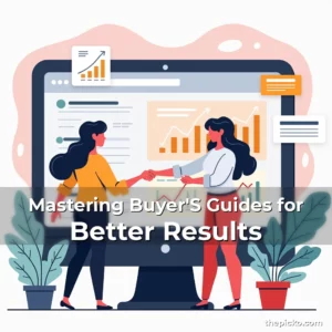Artistic representation for Mastering Buyer'S Guides for Better Results