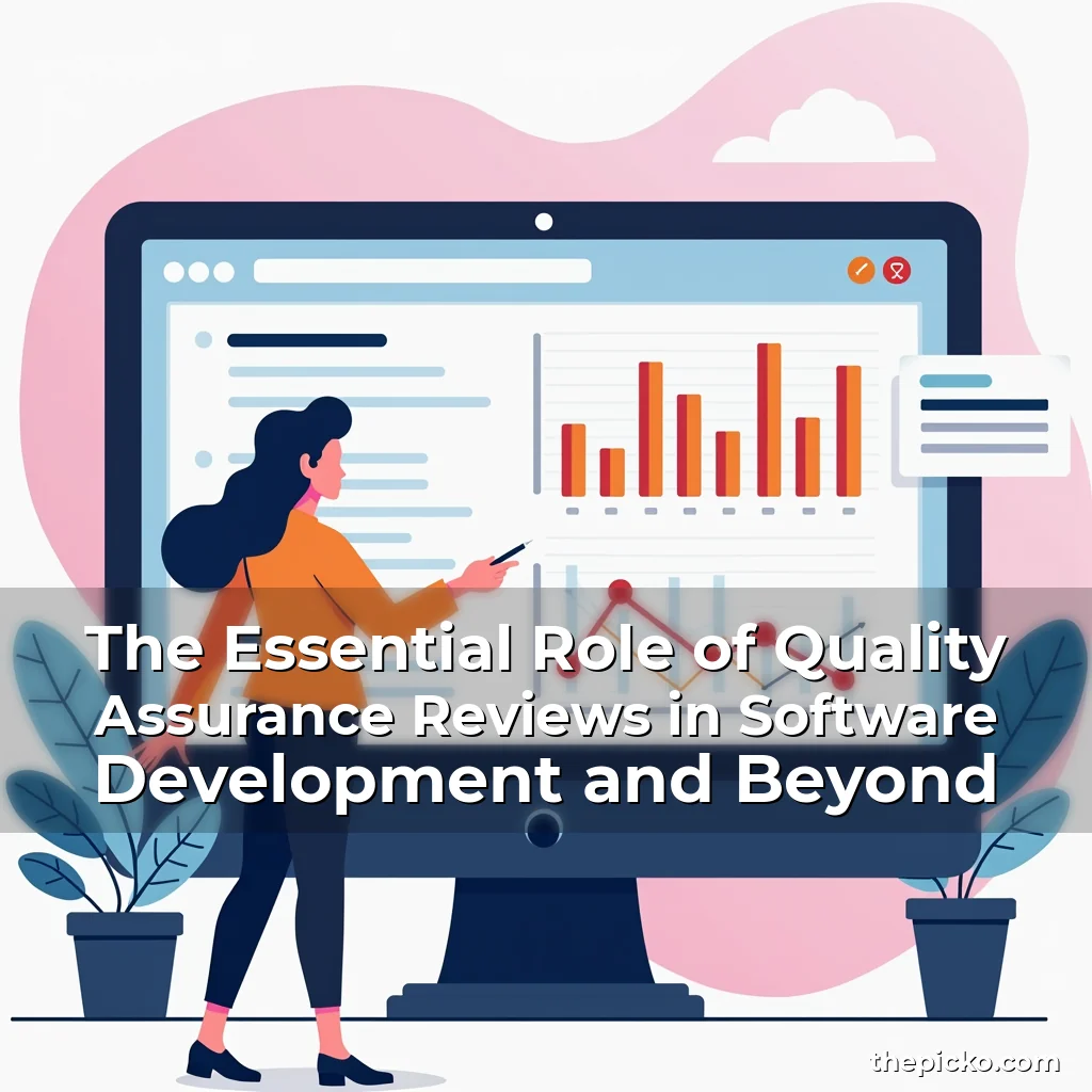 Artistic representation for The Essential Role of Quality Assurance Reviews in Software Development and Beyond