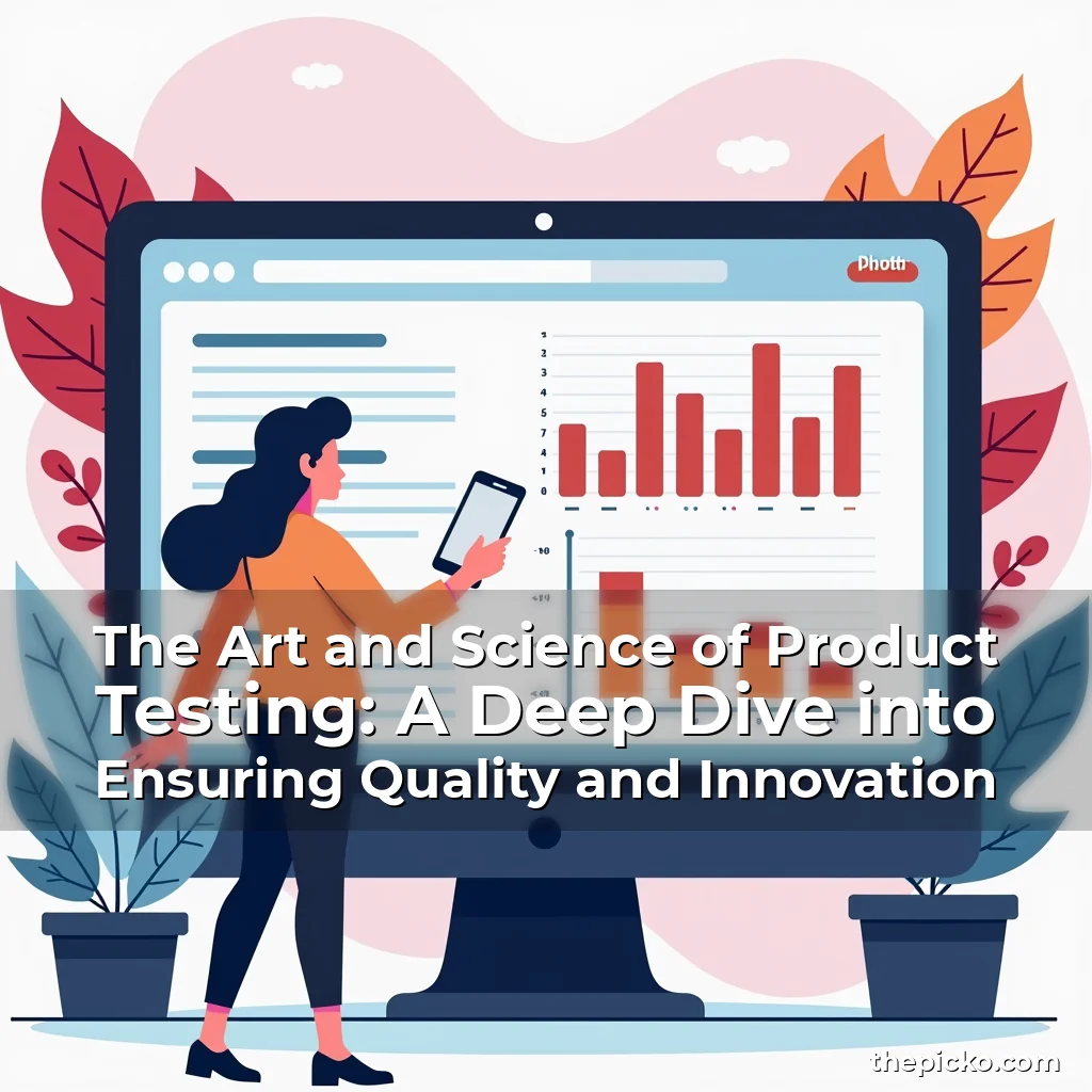 Artistic representation for The Art and Science of Product Testing: A Deep Dive into Ensuring Quality and Innovation
