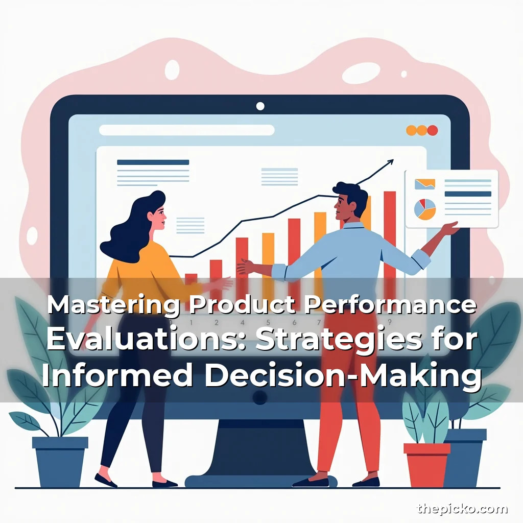 Artistic representation for Mastering Product Performance Evaluations: Strategies for Informed Decision-Making